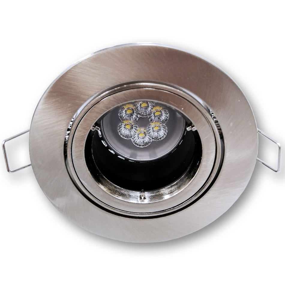 Mega LED - Poros Downlight Fixture - Aluminum Alloy, For MR16 or GU10 Bulbs — Quality Boat Parts