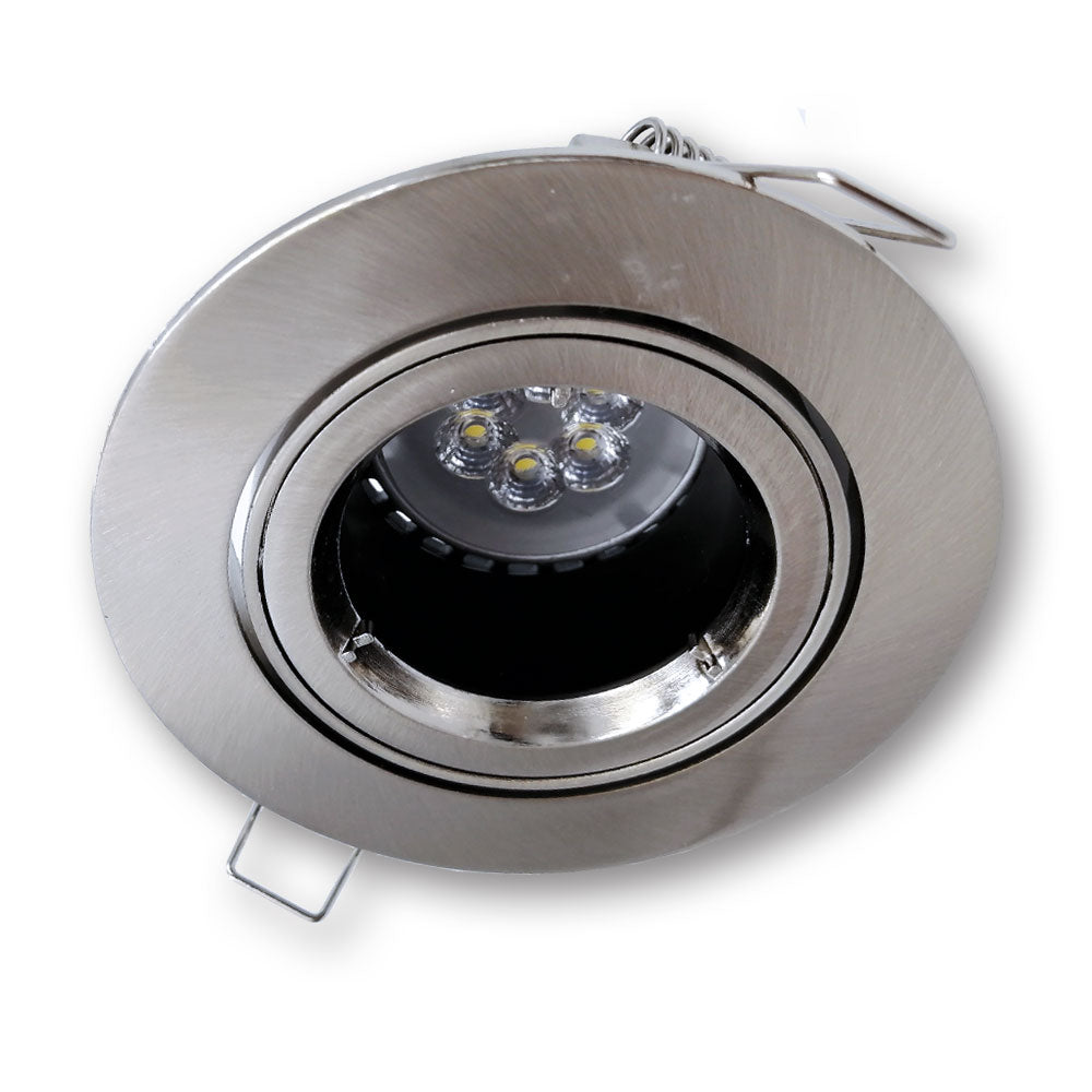 Mega LED - Poros Downlight Fixture - Aluminum Alloy, For MR16 or GU10 Bulbs — Quality Boat Parts