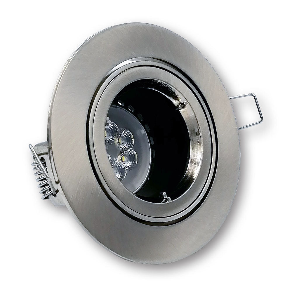 Mega LED - Poros Downlight Fixture - Aluminum Alloy, For MR16 or GU10 Bulbs — Quality Boat Parts
