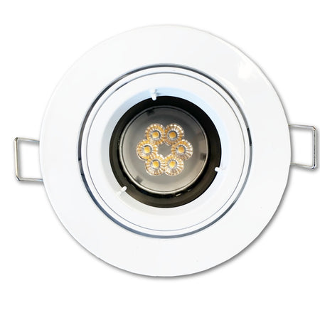 Mega LED - Poros Downlight Fixture - Aluminum Alloy, For MR16 or GU10 Bulbs — Quality Boat Parts