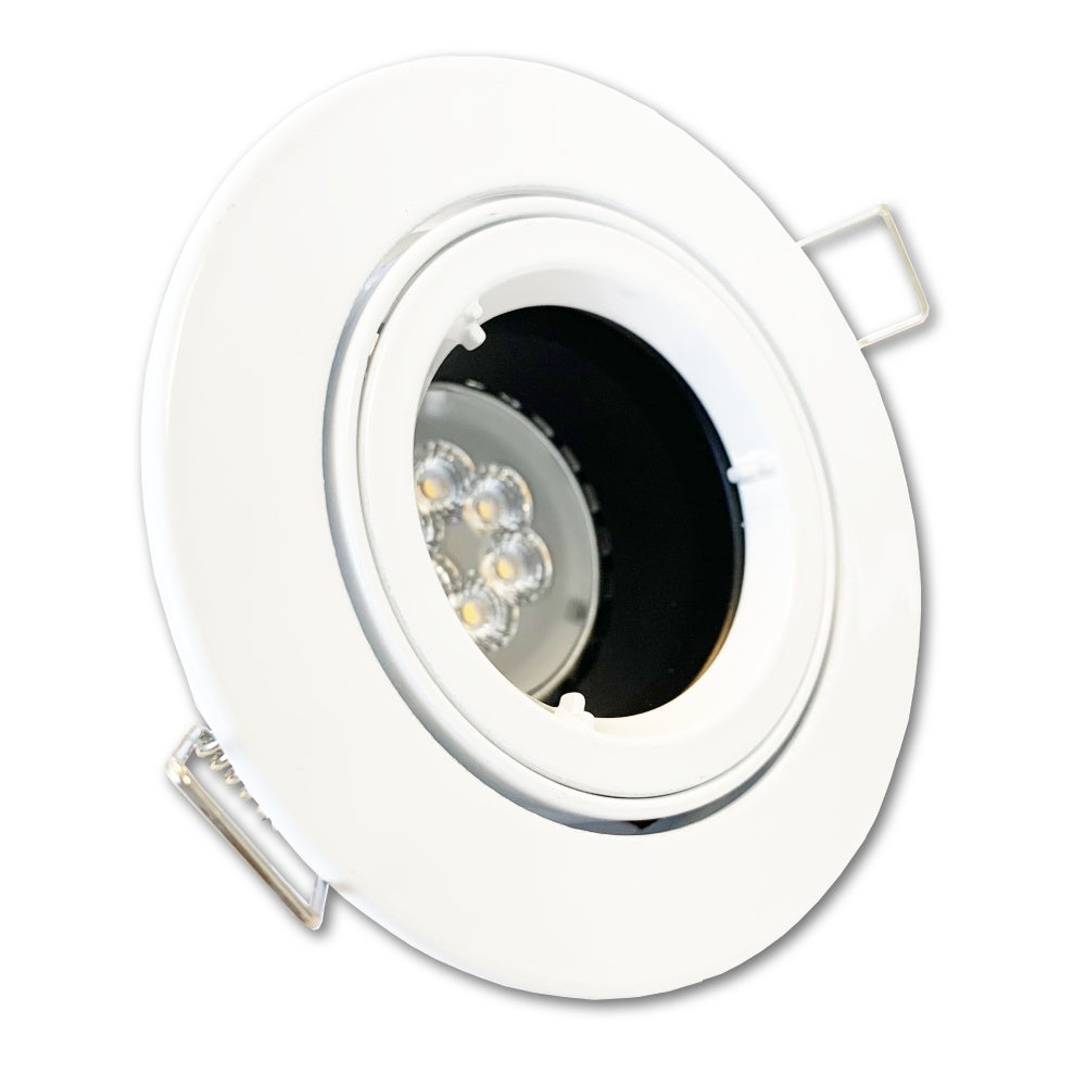 Mega LED - Poros Downlight Fixture - Aluminum Alloy, For MR16 or GU10 Bulbs — Quality Boat Parts