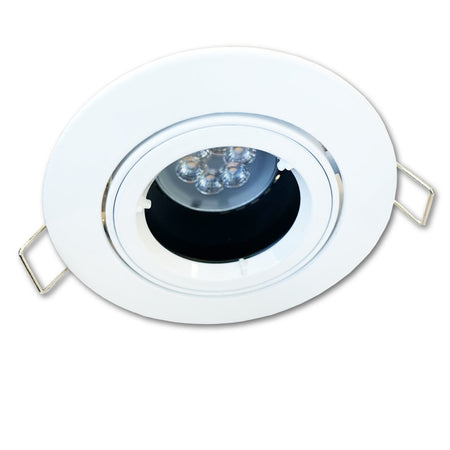 Mega LED - Poros Downlight Fixture - Aluminum Alloy, For MR16 or GU10 Bulbs — Quality Boat Parts