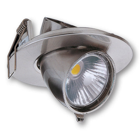 Mega LED - Downlight Fixture - Aluminum Alloy, Tilt 90° & Swivel 360, For MR16 LED Bulbs (SANTORINI) — Quality Boat Parts