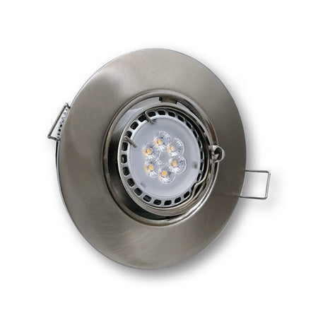 Mega LED - Downlight Fixture - Aluminum Alloy, Tilt 90° & Swivel 360, For MR16 LED Bulbs (SANTORINI) — Quality Boat Parts