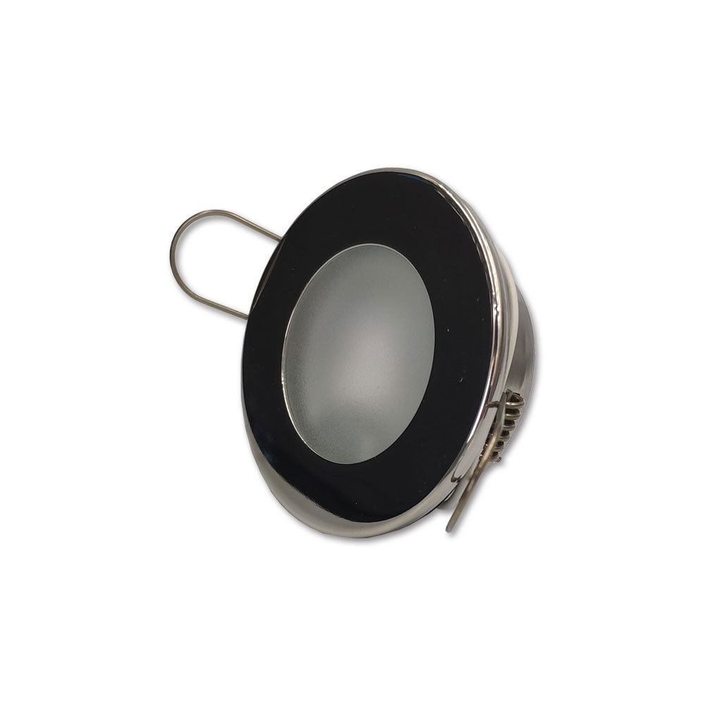 Mega LED - Chios HF Downlight Fixture - Stainless Steel 316, For G4 Bulb — Quality Boat Parts