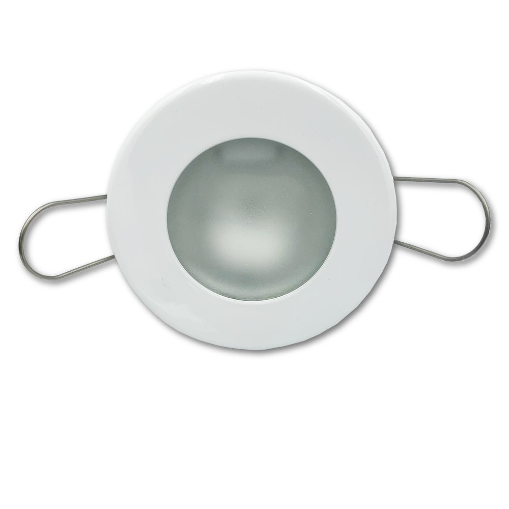 Mega LED - Chios HF Downlight Fixture - Stainless Steel 316, For G4 Bulb — Quality Boat Parts