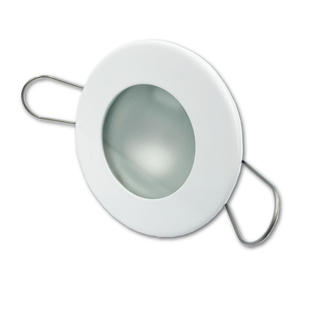 Mega LED - Chios HF Downlight Fixture - Stainless Steel 316, For G4 Bulb — Quality Boat Parts