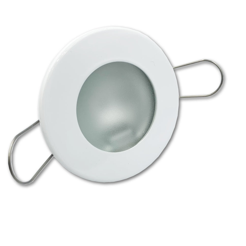 Mega LED - Chios HF Downlight Fixture - Stainless Steel 316, For G4 Bulb — Quality Boat Parts