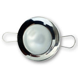 Mega LED - Lakka Downlight Fixture - Frosted Glass, For G4 Bulbs — Quality Boat Parts
