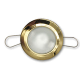 Mega LED - Lakka Downlight Fixture - Frosted Glass, For G4 Bulbs — Quality Boat Parts