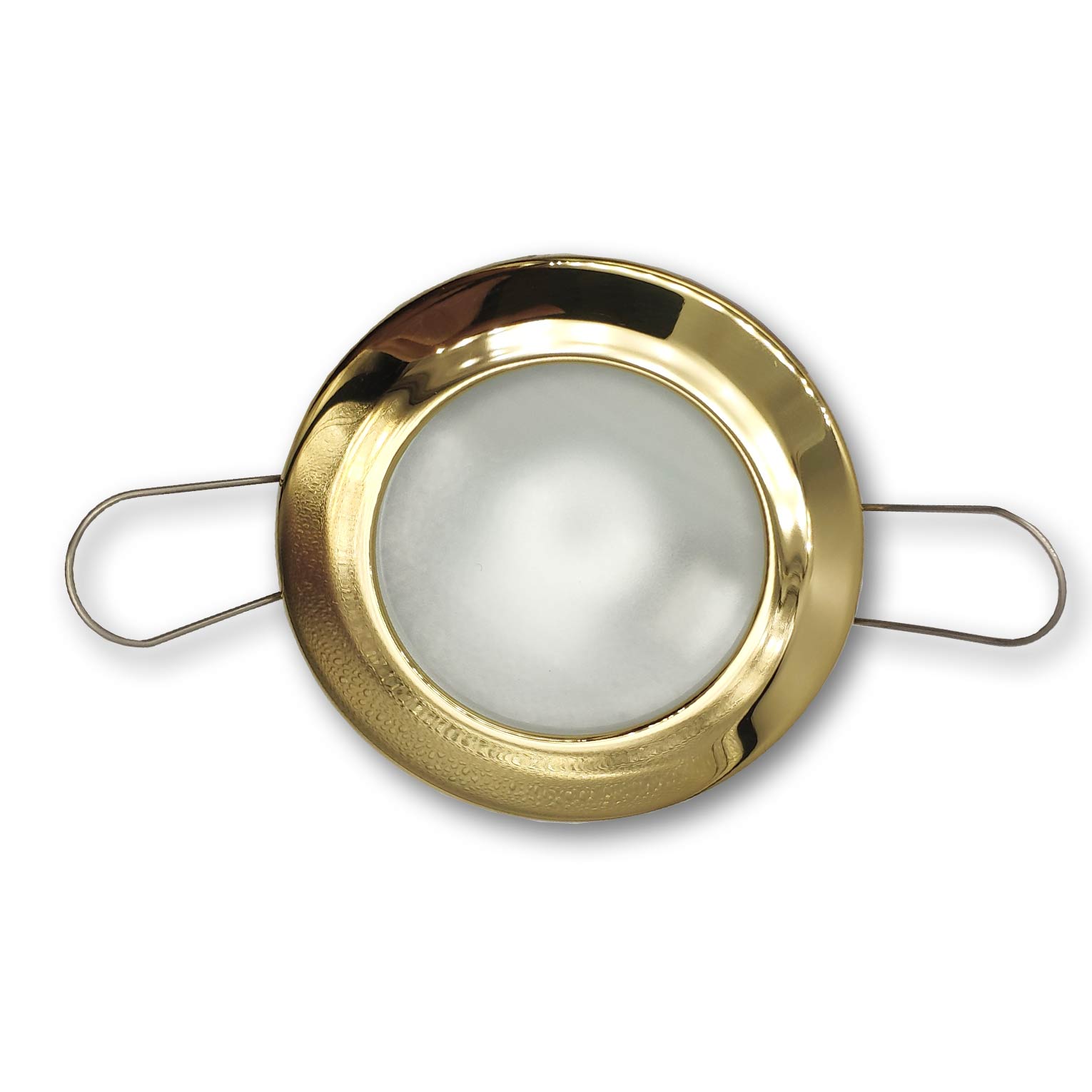 Mega LED - Lakka Downlight Fixture - Frosted Glass, For G4 Bulbs — Quality Boat Parts