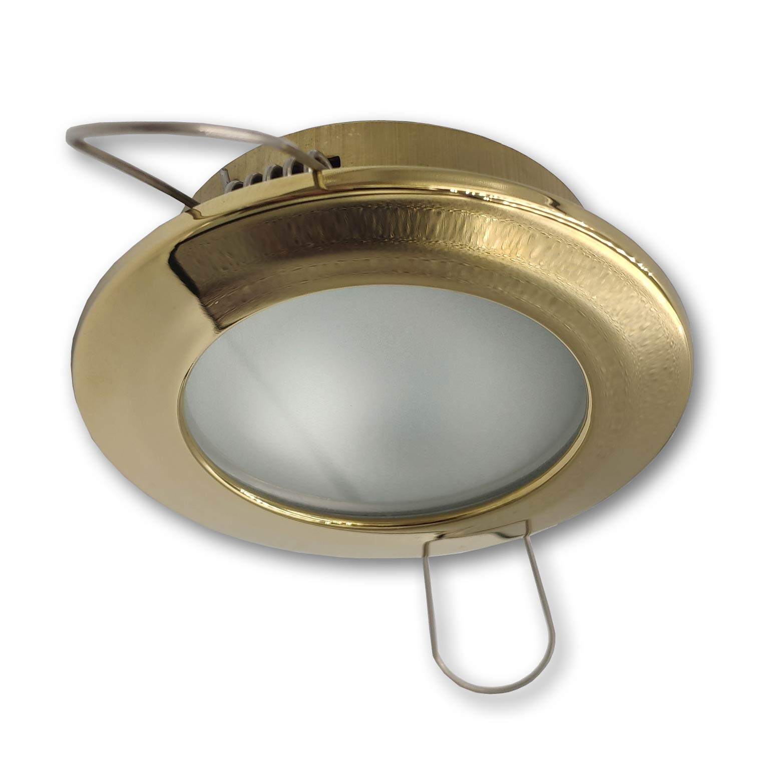 Mega LED - Lakka Downlight Fixture - Frosted Glass, For G4 Bulbs — Quality Boat Parts