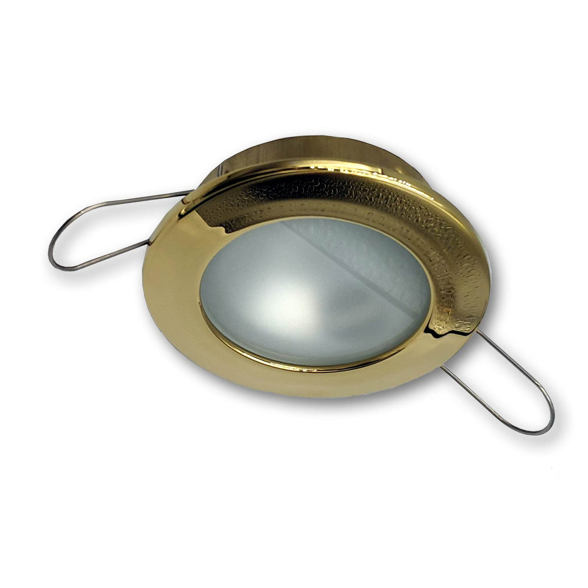 Mega LED - Lakka Downlight Fixture - Frosted Glass, For G4 Bulbs — Quality Boat Parts