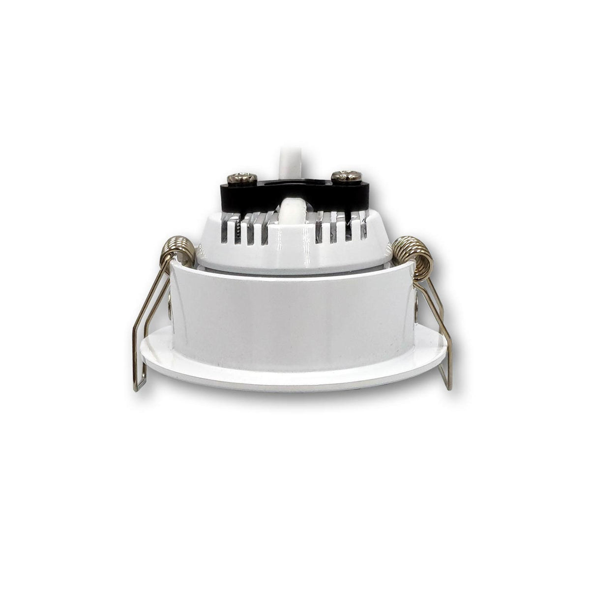 Mega LED - LED Downlight - 3W, 210 Lumens, 3000K, 24V DC, White Finish Aluminum Housing (CIRO-WW) — Quality Boat Parts