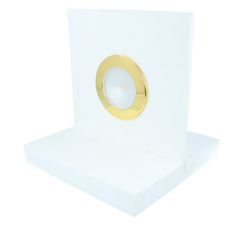 Mega LED - Saronis LED Downlight - 4.2W, 410 Lumens, Warm White 3000K, 10-30V DC — Quality Boat Parts