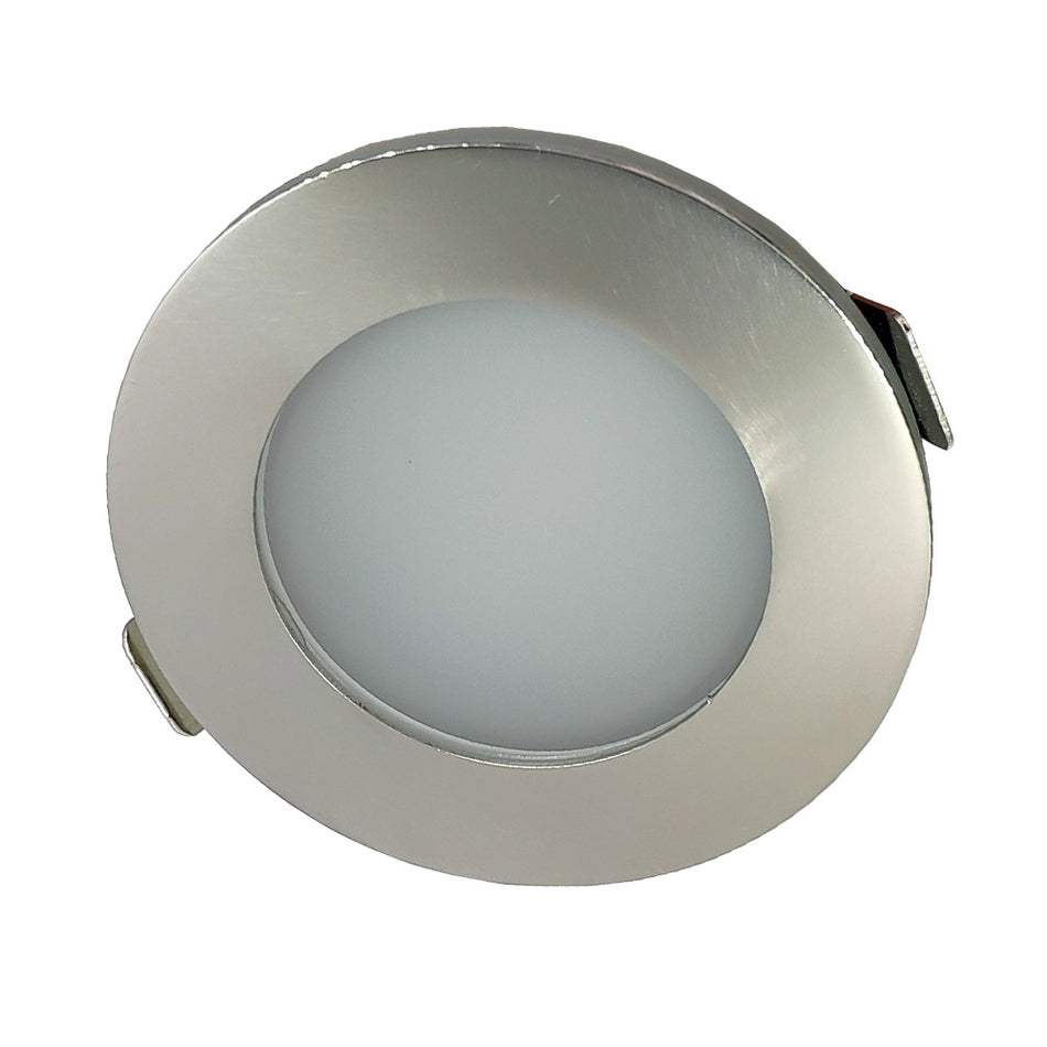 Mega LED - LED Downlight - 10W, 700 Lumens, Warm White 3000K, Aluminum Housing, 10-30V DC (LEROS) — Quality Boat Parts