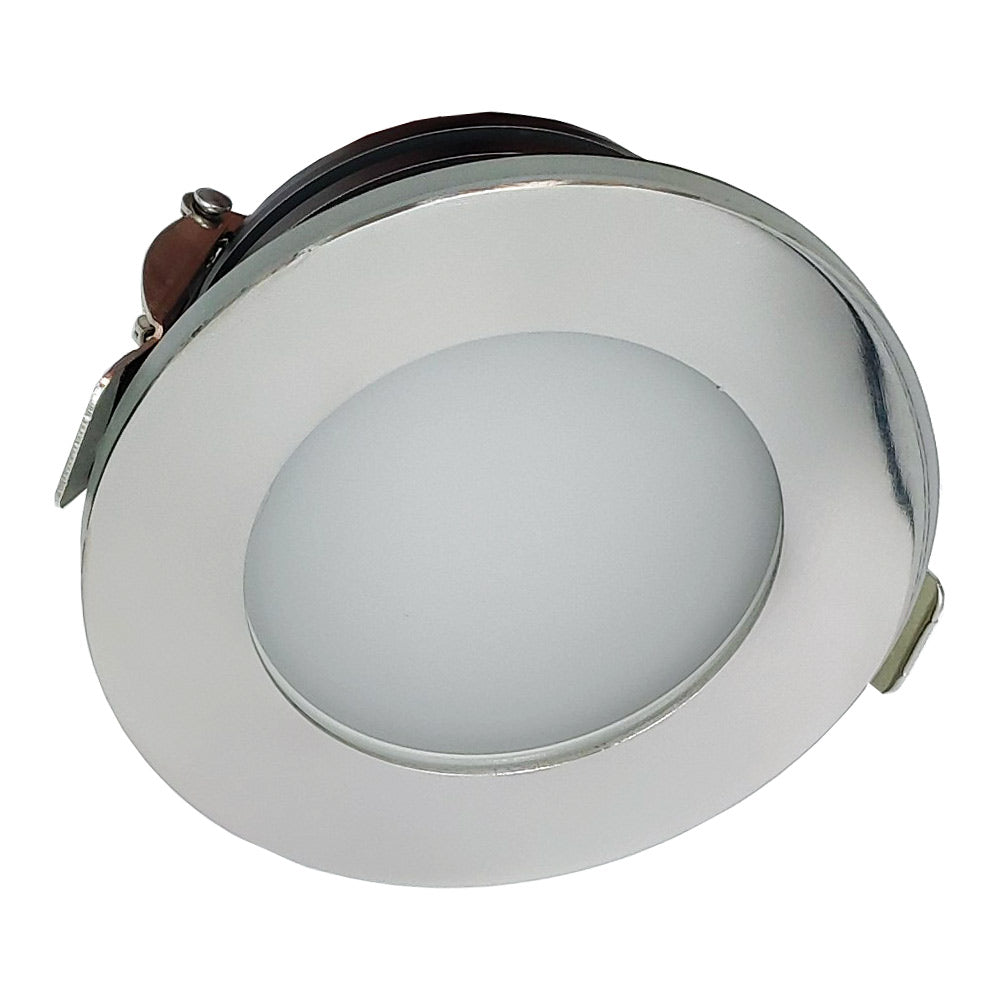 Mega LED - LED Downlight - 10W, 700 Lumens, Warm White 3000K, Aluminum Housing, 10-30V DC (LEROS) — Quality Boat Parts