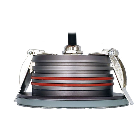 Mega LED - LED Downlight - 10W, 700 Lumens, Warm White 3000K, Aluminum Housing, 10-30V DC (LEROS) — Quality Boat Parts