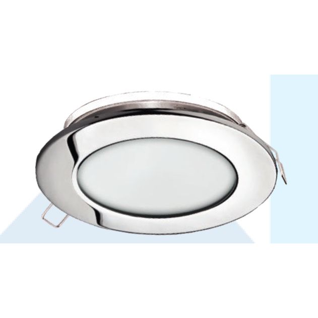 Mega LED - LED Downlight - 6.8W, 900 Lumens, 10-30V DC, Dimmable, Recessed Mounting (KITHNOS) — Quality Boat Parts