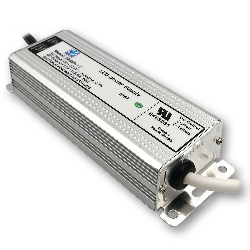Mega LED - LED Power Supply - 100-277V AC, 12V DC, 2.5A/12V, 30W (32503-12) — Quality Boat Parts