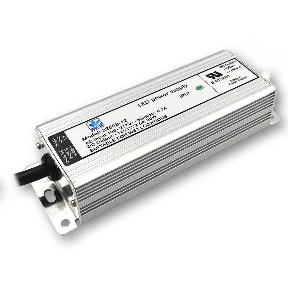 Mega LED - Driver Power Supply - 100-277 VAC, 24V DC, 1.25A/24V, 30W (32503-24) — Quality Boat Parts