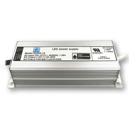 Mega LED - LED Power Supply - 100-277V AC, 24V DC, 2.5A/24V, 60W (32505-24) — Quality Boat Parts