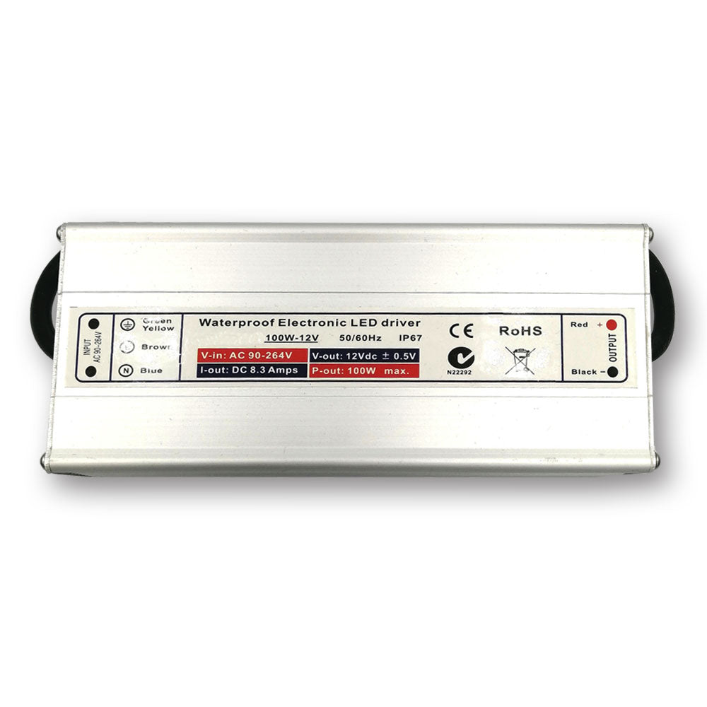 Mega LED - LED Power Supply - 100-277V AC, 24V DC, 4.15A/24V, 100W (30551) — Quality Boat Parts