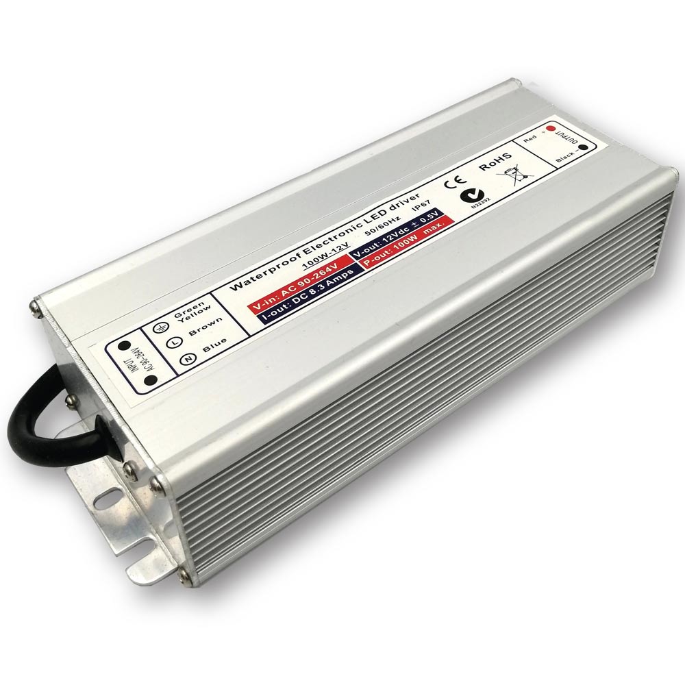 Mega LED - LED Power Supply - 100-277V AC, 24V DC, 4.15A/24V, 100W (30551) — Quality Boat Parts