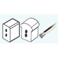 Mega LED - Round Top Power Connector (30439-NF812-RPC) — Quality Boat Parts
