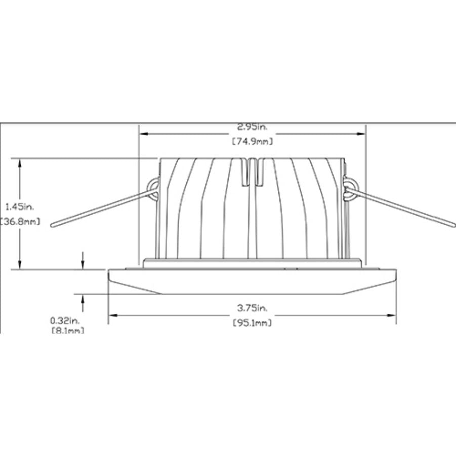 Imtra - Omega PowerLED Downlight - 10-30V DC — Quality Boat Parts