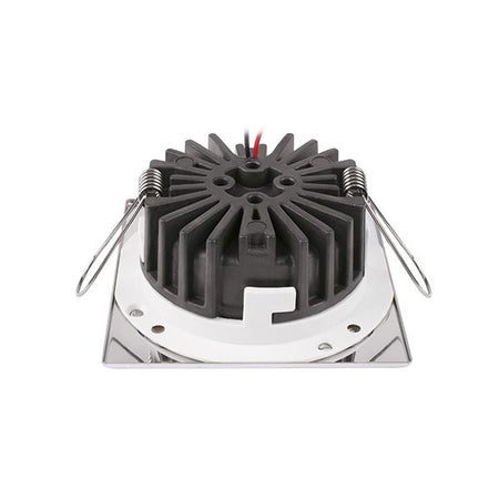 Quick Marine - Marina XP LP LED Downlight (Warm White/Blue, 6W, 10/30V, Stainless Steel) (FASP2992X17CA00) — Quality Boat Parts