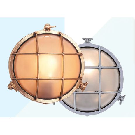Mega LED - Docking Light - Wall or Ceiling Type, Nautical Style Light, For E26 / E27 Bulbs, IP55 (30126) — Quality Boat Parts