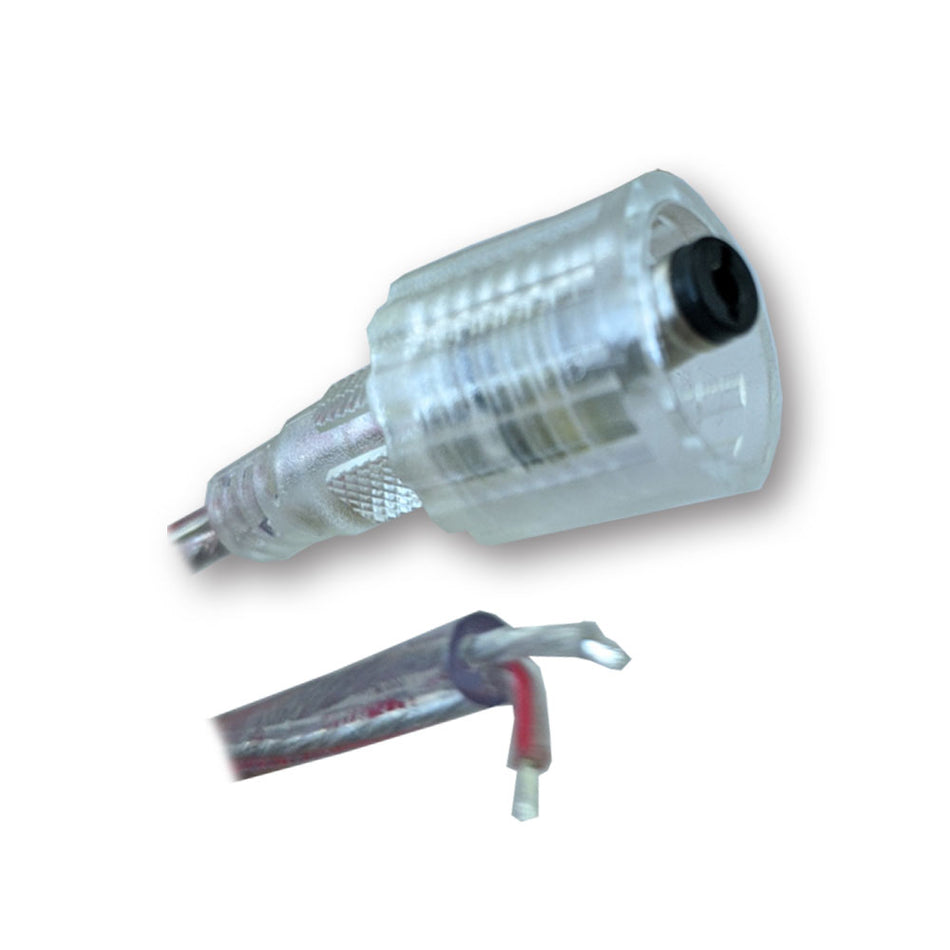 Mega LED - Power Cable - With Waterproof Male Connector For Single Color LED Bar (30498) — Quality Boat Parts