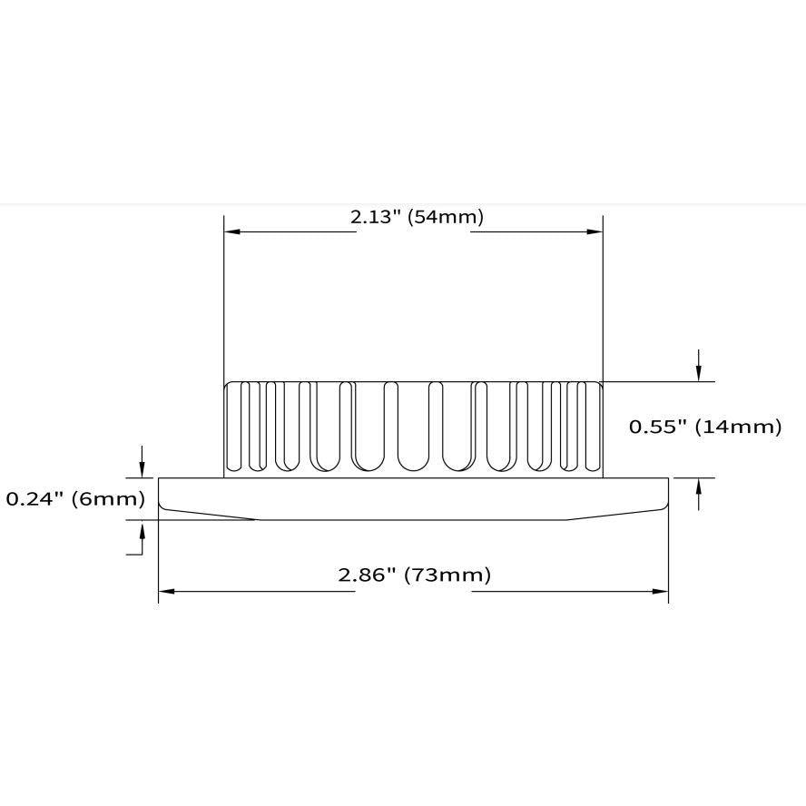 Imtra - Tide PowerLED Downlight - 10-40VDC, 3.2W, IP65, 141Lm — Quality Boat Parts