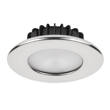 Imtra - Ripple PowerLED Downlight - 10-40VDC, Polished Stainless Steel, 4.7W, IP65 — Quality Boat Parts