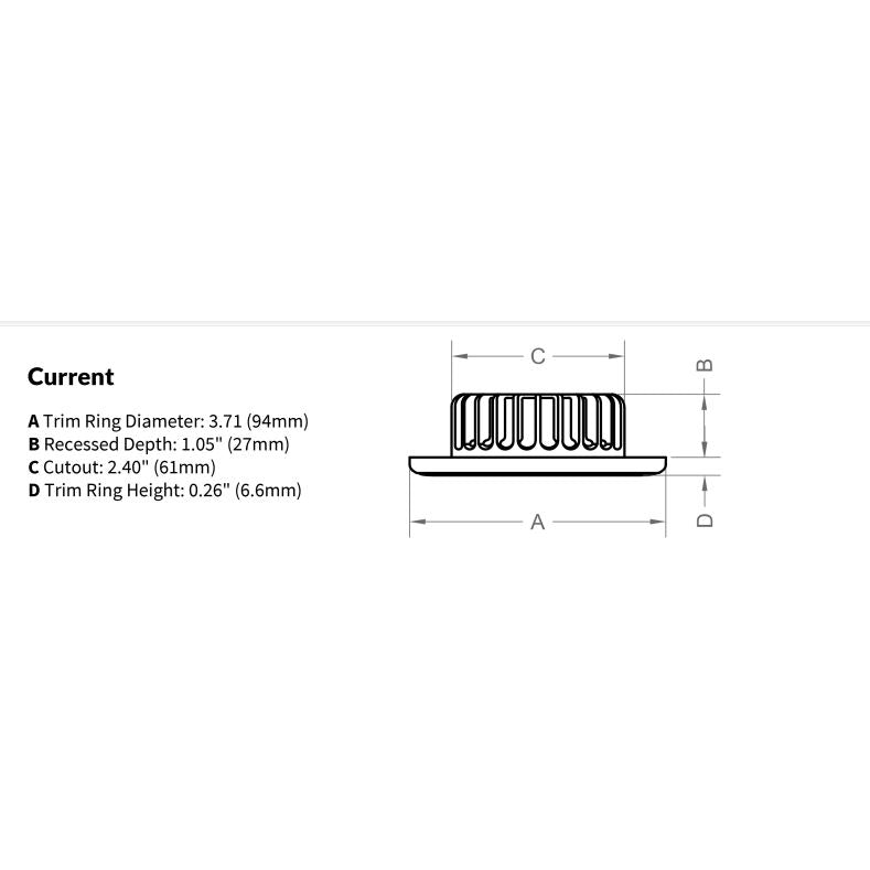 Imtra - Current PowerLED Tri-Color Downlight - 10-40VDC, Polished Stainless Steel, 5.0W, IP65 — Quality Boat Parts