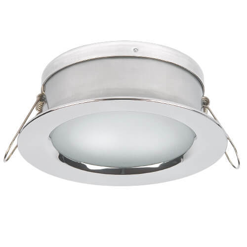 Imtra - A105 PowerLED Downlight - 10-40VDC, Polished Stainless Steel, Cool White/Blue, 4.7W, IP65 (ILIM65601) — Quality Boat Parts