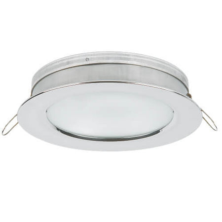 Imtra - A155 PowerLED Downlight - 10-40VDC, Polished Stainless Steel, 4.7W, IP65 — Quality Boat Parts