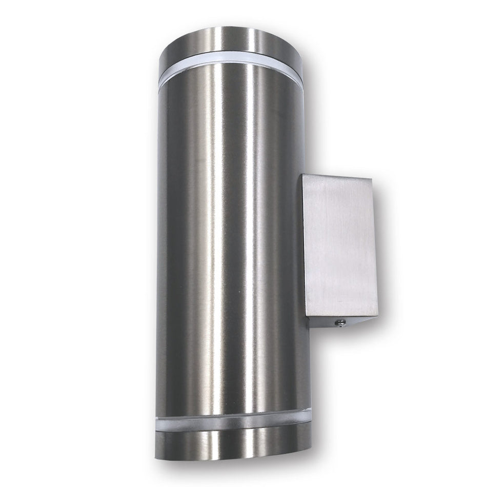 Mega LED - Amalfi Outdoor Wall Light - For 2 x MR16 or 2 x GU10 LED Bulbs, Stainless Steel Housing — Quality Boat Parts