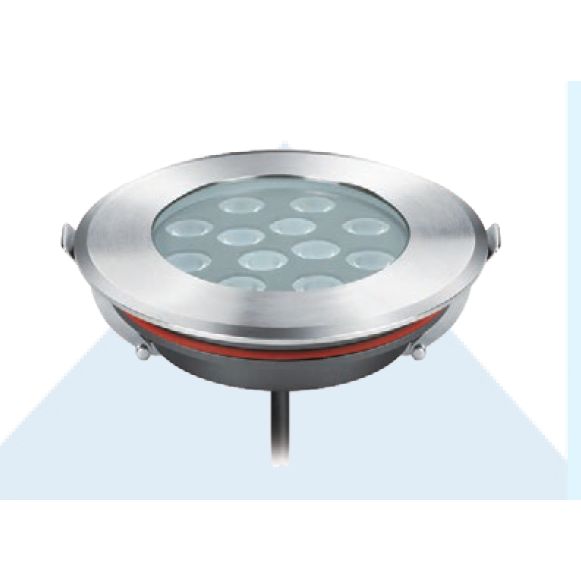 Mega LED - LED In-Ground Waterproof Light - 15W, Waterproof Faceplate, 24V DC, 1080 Lm (ML1601-15) — Quality Boat Parts