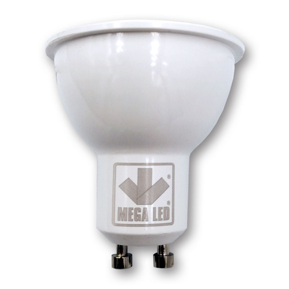 Mega LED - LED Replacement Bulb - GU10 Type, 5.0 Watt, 540 Lumens, 120V AC, Beam Angle 35º, 3000K (30012D-WW-120) — Quality Boat Parts