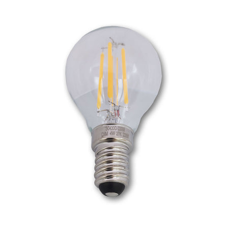 Mega LED - LED Replacement Bulb - E14 Type, 4.0 Watt, 420 Lumens, 220V AC, Beam Angle 360°, 3000K (30433D-220) — Quality Boat Parts