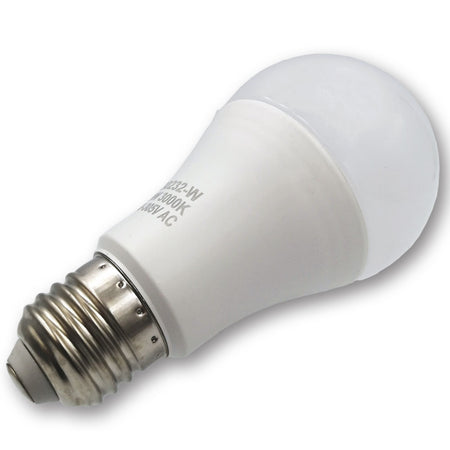 Mega LED - LED Replacement Bulb - E26/E27 Type, 8.9 Watt, 1000 Lumens, 120-220V AC, Beam Angle 180°, 3000K (34208-WW) — Quality Boat Parts