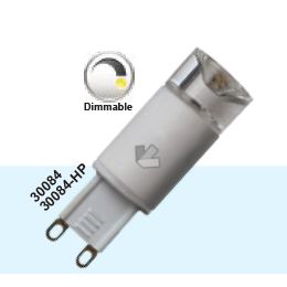Mega LED - LED Replacement Bulb - G9 Type, 3.3 Watt, 310 Lumens, 120V AC, Beam Angle 360°, 3000K, 4200K (30084HP-120) — Quality Boat Parts