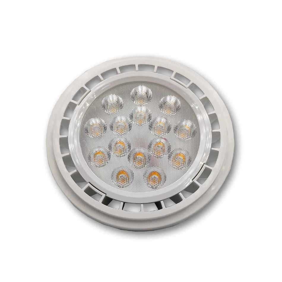 Mega LED - LED Replacement Bulb - G53 Type, 15.0 Watt, 1200 Lumens, 12V AC/DC, Beam Angle 36º, 3000K (30050-HP) — Quality Boat Parts