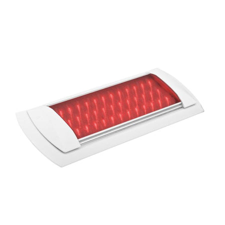 Mast - Oceanus LED Engine Room Light - 18W, Natural White/Red, 3900K, 10-30V, Frosted Lens (MPFL-18W-39+R-WH-LV) — Quality Boat Parts