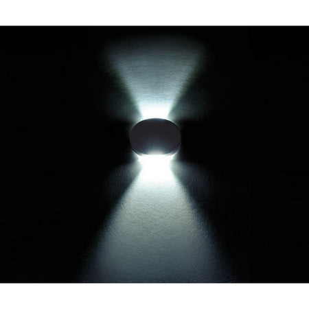 Quick Marine - Margot 2L CO38 Wall LED Courtesy Light (Warm White, 10/30V, Satin) (FASP2532US2CA00) — Quality Boat Parts