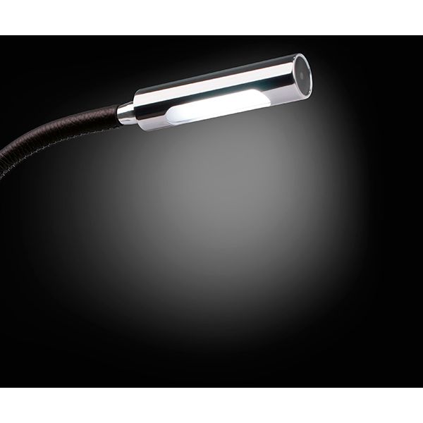 Quick Marine - Califfa RD30 LED Reading Light (Daylight, 10/30V, Dark Brown, Stainless Steel) (FASP27562C06A00) — Quality Boat Parts