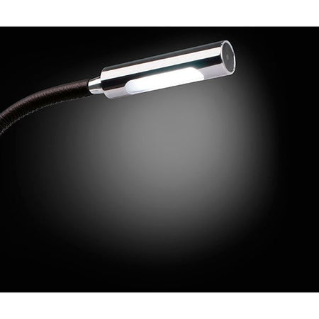 Quick Marine - Califfa RD30 LED Reading Light (Daylight, 10/30V, Chocolate, Stainless Steel) (FASP2756UC06A00) — Quality Boat Parts