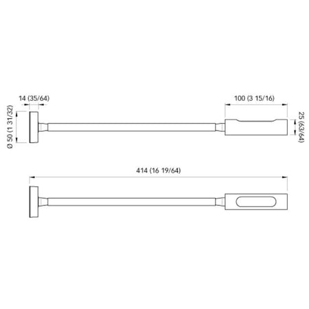 Quick Marine - Califfa RD30 LED Reading Light (Daylight, 10/30V, Tobacco, Stainless Steel) (FASP2756ZC06A00) — Quality Boat Parts